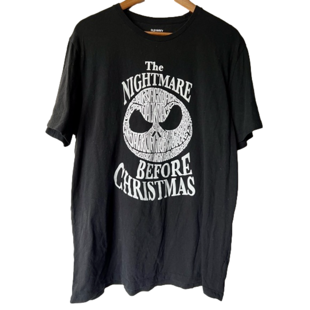 Old Navy Men’s XLarge Jack Skeleton T-shirt